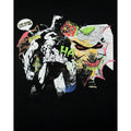 Schwarz - Side - Batman offizielles Herren Joker Graffiti T-Shirt