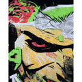 Schwarz - Lifestyle - Batman offizielles Herren Joker Graffiti T-Shirt