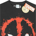 Schwarz - Side - Marvel offizielles Deadpool Herren Splat Logo T-Shirt
