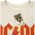 Grau - Back - Amplified Herren Sweatshirt mit AC-DC-Logo