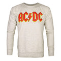 Grau - Front - Amplified Herren Sweatshirt mit AC-DC-Logo
