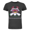 Anthrazit - Front - Amplified offizielles Herren Metallica Master Of Puppets T-Shirt