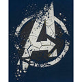 Marineblau - Pack Shot - Avengers Endgame - "Eroded" Kapuzenpullover für Herren