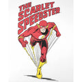 Weiß-Rot - Side - The Flash - "The Scarlet Speedster" T-Shirt für Herren