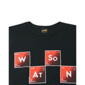 Schwarz-Rot - Back - Plan 9 - "Bad Breaking Watson" T-Shirt für Herren