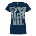 Blau - Front - WWE - "Macho Man" T-Shirt für Damen