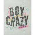 Creme - Side - Junk Food - "Boy Crazy" T-Shirt für Damen