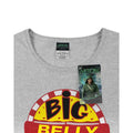 Grau - Back - Arrow - "Big Belly Burger" T-Shirt für Damen