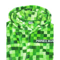 Grün - Side - Minecraft - Morgenmantel für Jungen