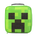 Grün - Back - Minecraft - Kinder Pausenbrot-Tasche und Wasserflasche Set