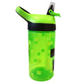 Grün - Pack Shot - Minecraft - Kinder Pausenbrot-Tasche und Wasserflasche Set