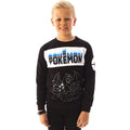 Schwarz - Side - Pokemon - "Neon" Sweatshirt für Jungen