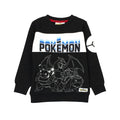Schwarz - Front - Pokemon - "Neon" Sweatshirt für Jungen