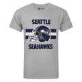 Grau - Front - NFL - "Seattle Seahawks" T-Shirt für Herren