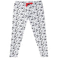 Schwarz-Weiß - Side - 101 Dalmatians - "You Beasts" Schlafanzug für Damen