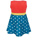 Rot-Blau - Lifestyle - Wonder Woman - Kostüm-Kleid für Mädchen