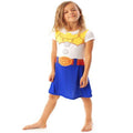 Weiß-Blau - Side - Toy Story - Kostüm-Kleid für Mädchen