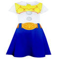 Weiß-Blau - Front - Toy Story - Kostüm-Kleid für Mädchen