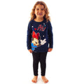 Marineblau - Side - Minnie Mouse - "Hi" T-Shirt für Mädchen