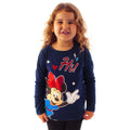 Marineblau - Lifestyle - Minnie Mouse - "Hi" T-Shirt für Mädchen