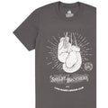 Grau - Side - Peaky Blinders - "Boxing Club" T-Shirt für Herren