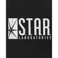 Schwarz - Back - The Flash - "TV Star Laboratories" T-Shirt für Jungen
