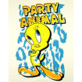 Creme - Back - Looney Tunes - "Party Animal" Tunika für Damen
