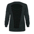 Anthrazit - Back - Amplified - "Ramones" Sweatshirt, Logo für Damen