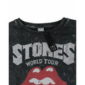 Anthrazit - Side - Amplified - "Rolling Stones World Tour" Sweatshirt für Damen