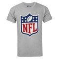 Grau - Front - NFL - "Logo" T-Shirt für Herren