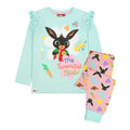 Pink-Minzgrün - Front - Bing Bunny - Schlafanzug für Mädchen