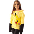 Gelb - Back - Pokemon - Kapuzenpullover für Mädchen