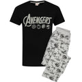 Schwarz-Grau - Pack Shot - The Avengers - Schlafanzug für Herren