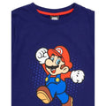 Marineblau - Side - Super Mario - T-Shirt für Kinder