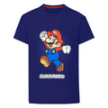 Marineblau - Front - Super Mario - T-Shirt für Kinder