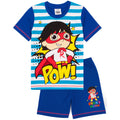 Blau - Front - Ryan's World - Schlafanzug mit Shorts für Kinder