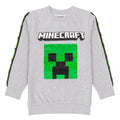 Grau - Front - Minecraft - Sweatshirt für Kinder
