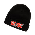 Schwarz - Front - AC-DC - Logo Mütze