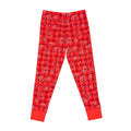 Rot-Grau - Lifestyle - Peppa Pig - Schlafanzug für Mädchen - weihnachtliches Design