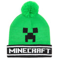 Grün-Schwarz - Lifestyle - Minecraft - Hut- und Handschuh-Set