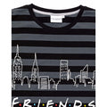 Grau-Schwarz - Pack Shot - Friends - Nachthemd für Damen