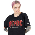 Schwarz - Lifestyle - AC-DC - "Let There Be Rock" T-Shirt für Herren-Damen Unisex