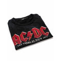 Schwarz - Pack Shot - AC-DC - "Let There Be Rock" T-Shirt für Herren-Damen Unisex