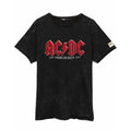 Schwarz - Front - AC-DC - "Let There Be Rock" T-Shirt für Herren-Damen Unisex