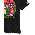 Schwarz - Lifestyle - AC-DC - "Highway To Hell" T-Shirt für Herren-Damen Unisex