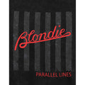 Schwarz - Close up - Blondie - "Parallel Lines" T-Shirt für Herren-Damen Unisex