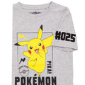Grau - Side - Pokemon - T-Shirt für Kinder