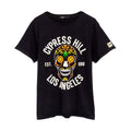 Schwarz - Front - Cypress Hill - "LA" T-Shirt für Herren-Damen Unisex