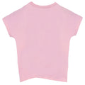 Pink-Weiß - Back - Minecraft - T-Shirt Front mit Knoten für Mädchen