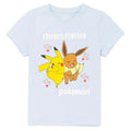 Blau-Gelb-Orange - Front - Pokemon - T-Shirt für Mädchen